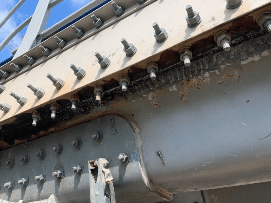 Ultrasonic Inspection - Repairs to Rail Bridge